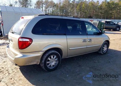 2006 Chrysler Town & Country Touring из США, поврежденный, VIN 2A4GP54LX6R729045